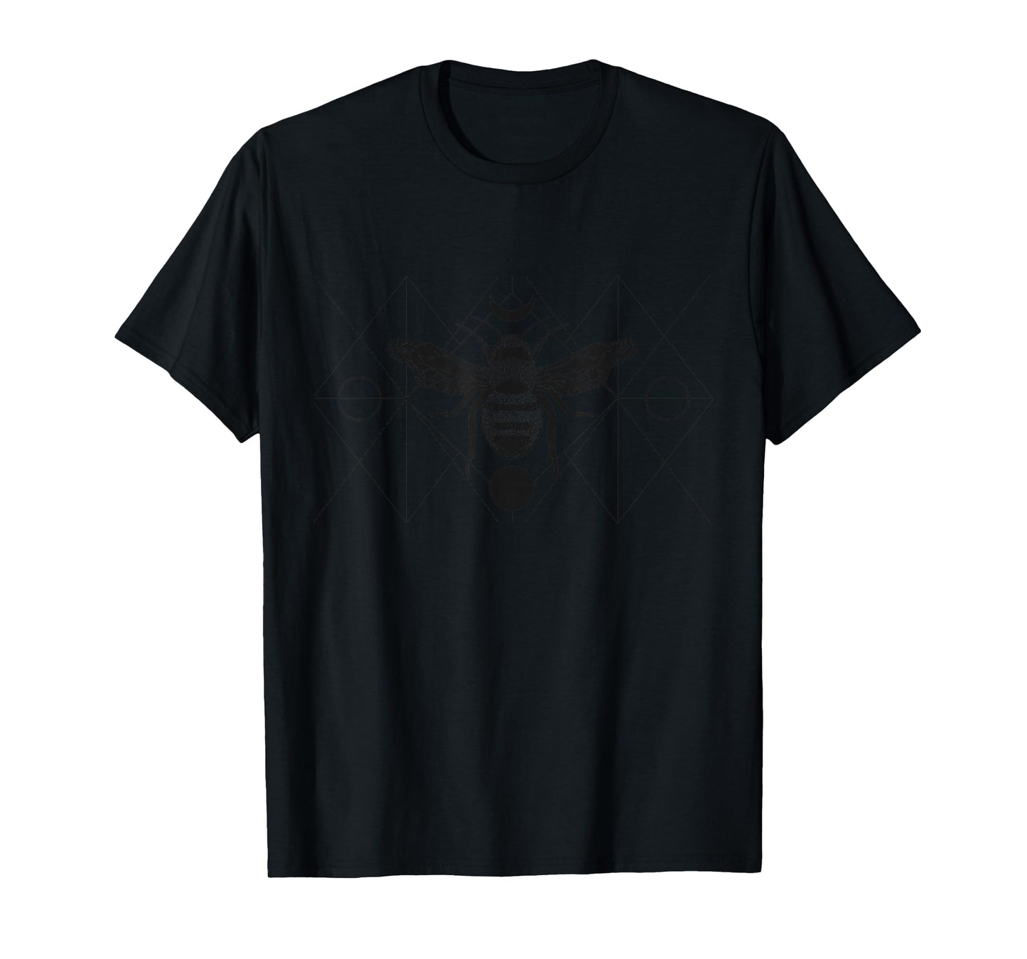 Bee Geometric Art Pattern Insect Tattoo Beekeeper Gift T-Shirt