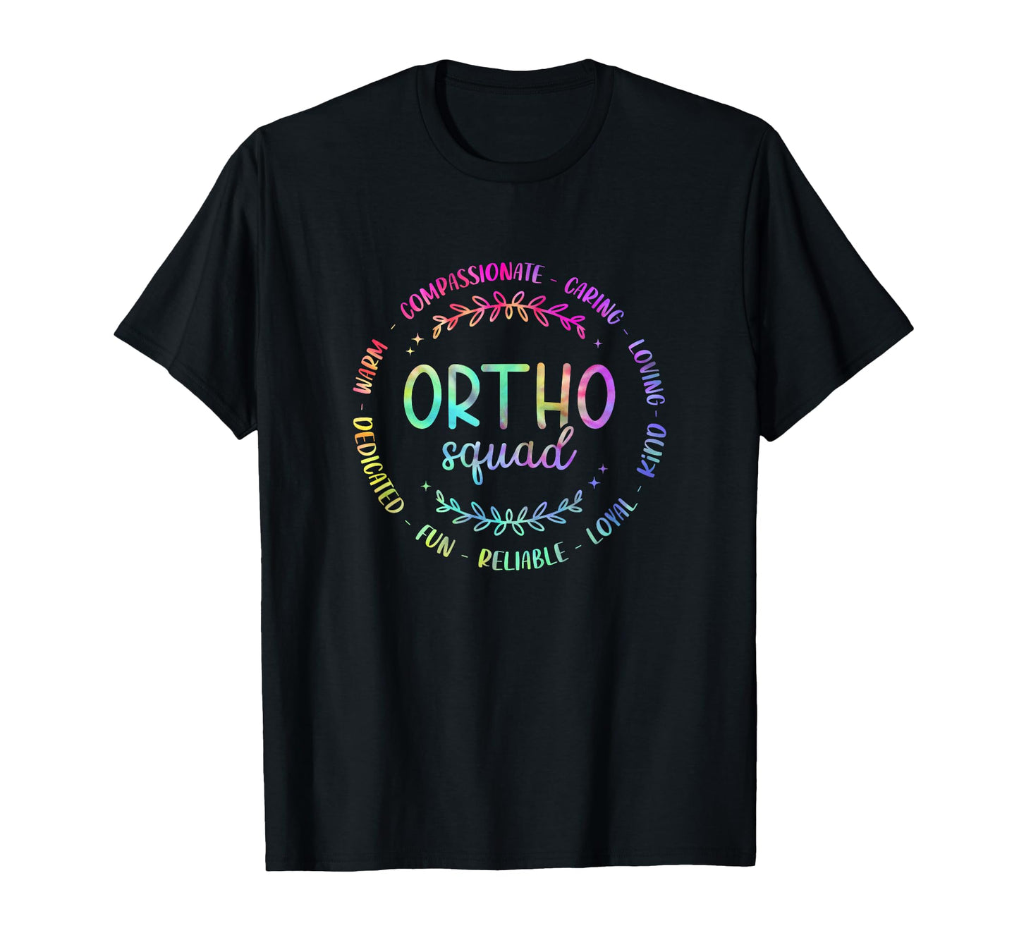 Tie Dye Ortho Squad Orthopedic Surgeon Orthopedist T-Shirt