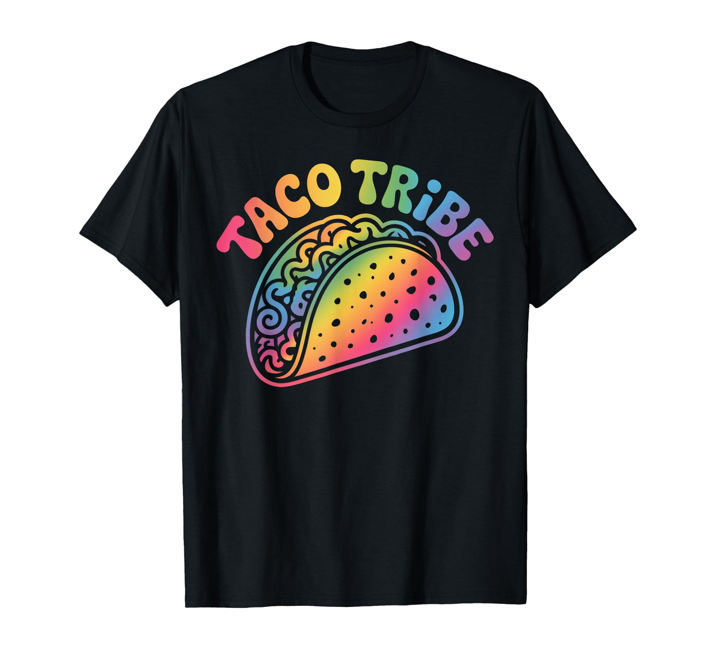 Taco Tribe Playful Cartoon Tacos T-Shirt