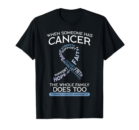 Stomach Cancer Shirt Gastric Disease Gastritis Chemo Gift T-Shirt
