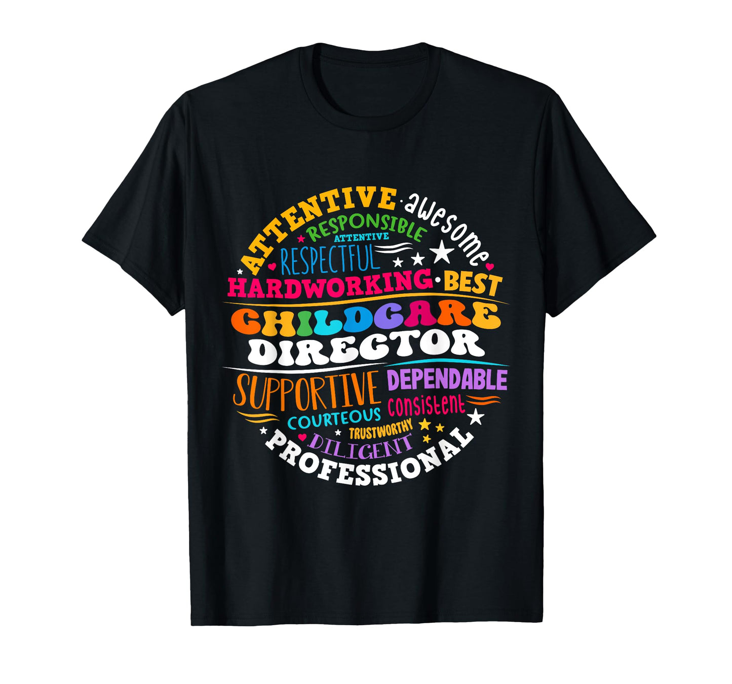 Childcare Director Daycare Crew School Provider Teacher T-Shirt