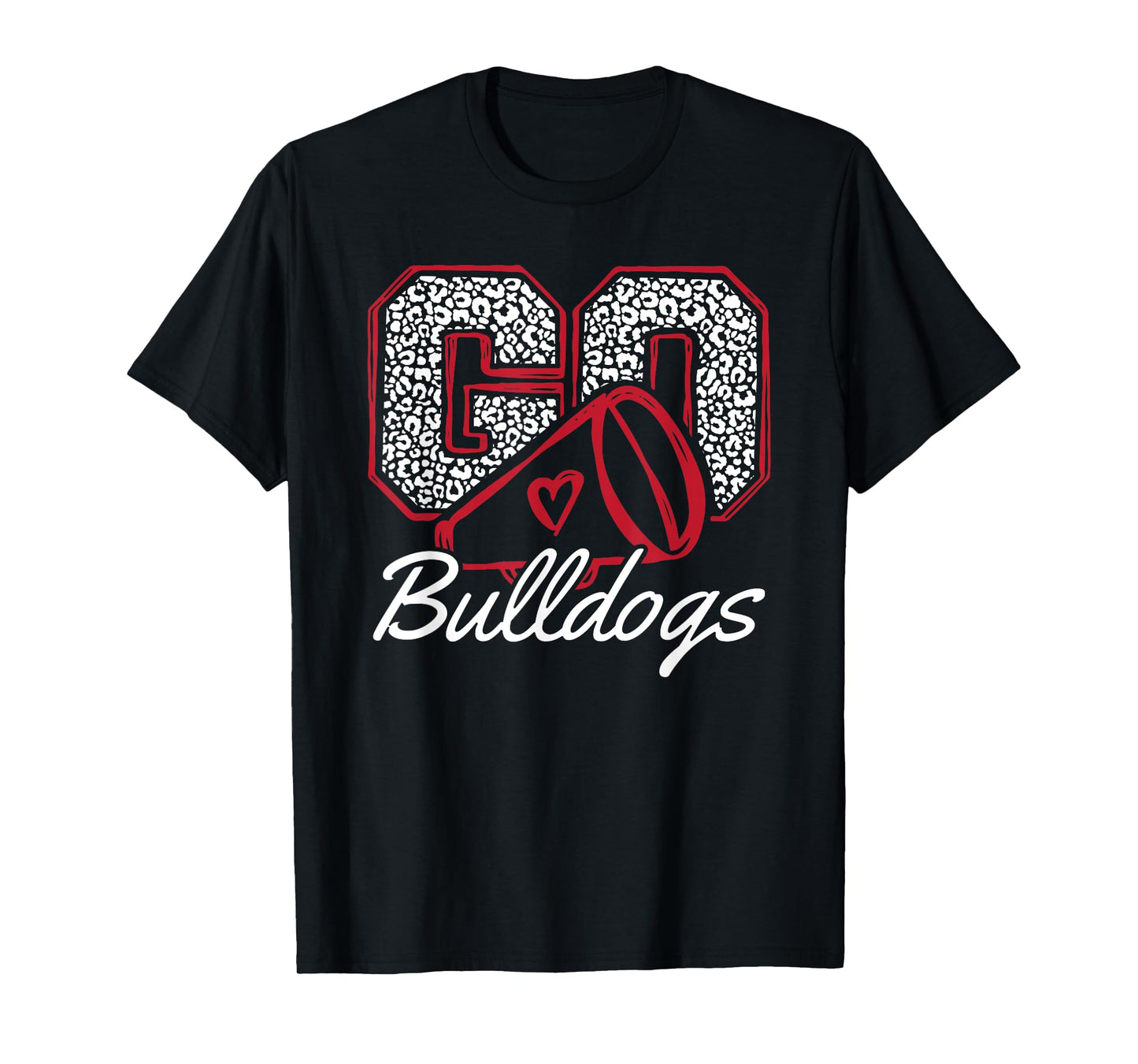 Go Cheer Bulldogs Sports Name Gifts Men Women Boy Girl T-Shirt