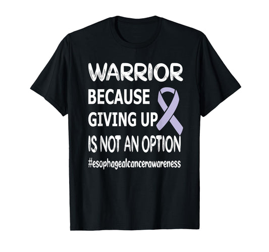 Esophageal Cancer Warrior Esophageal Survivor T-Shirt
