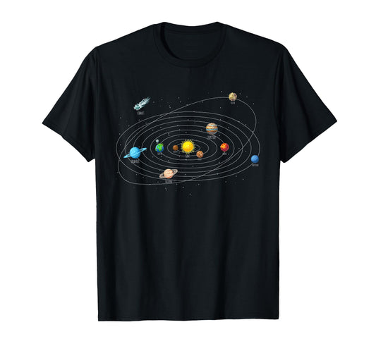 Astronomy Solar System Planets Universe T-Shirt