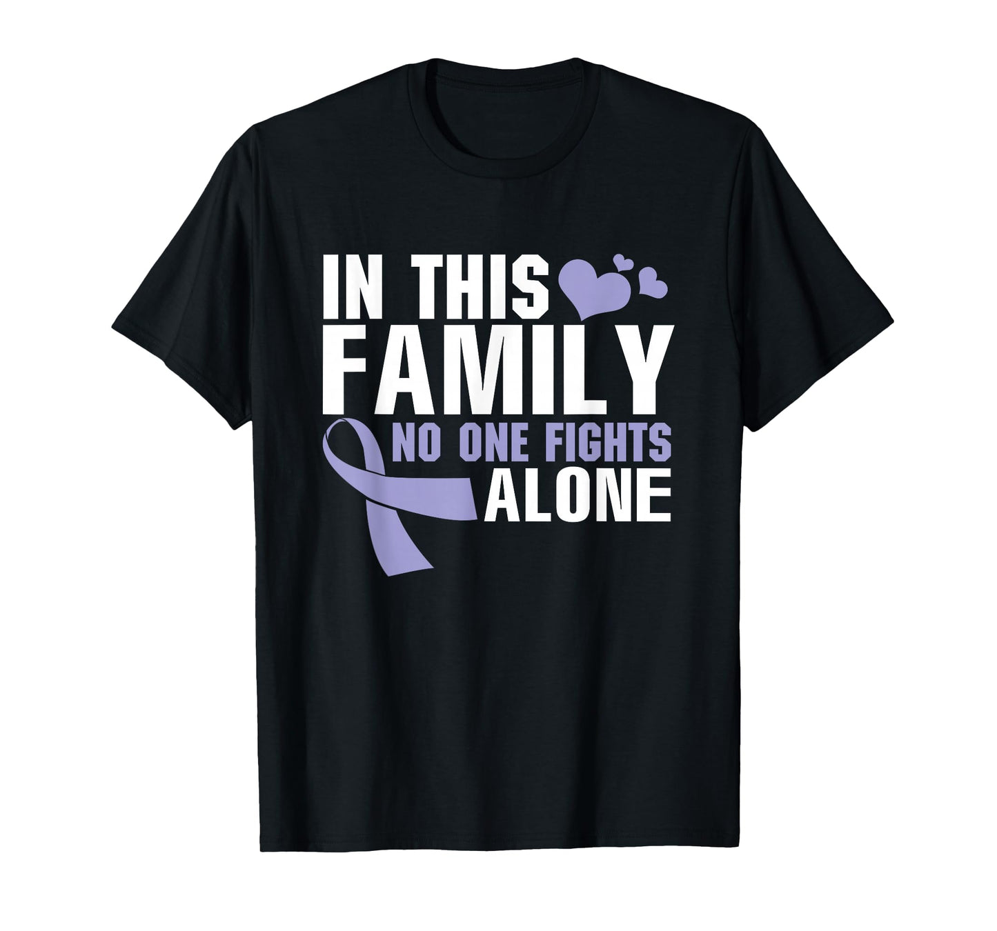 In this family no one fights alone Cancer shirt T-Shirt