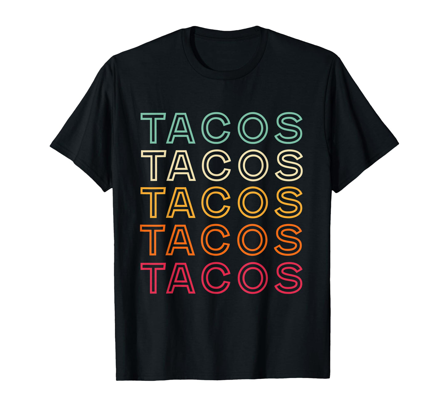 Retro Tacos Vintage Tacos T-Shirt