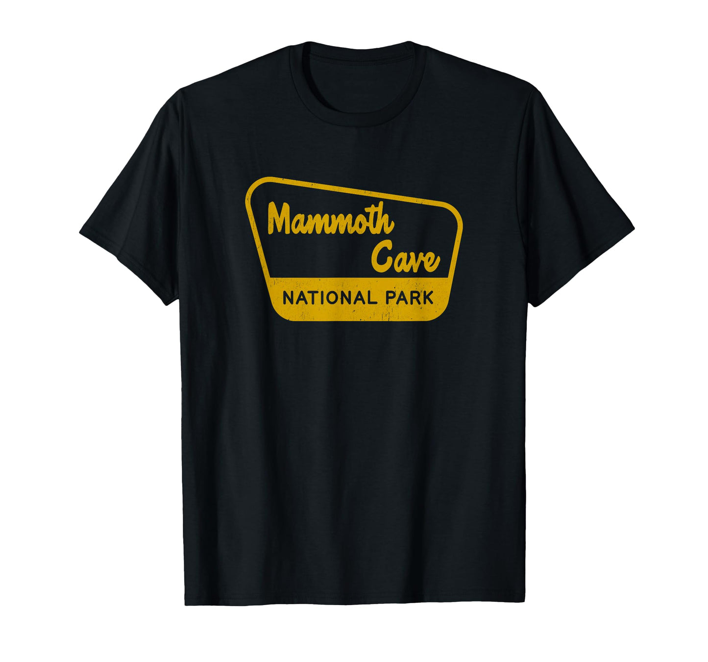Mammoth Cave National Park Vintage Inspired Sign Graphic T-Shirt