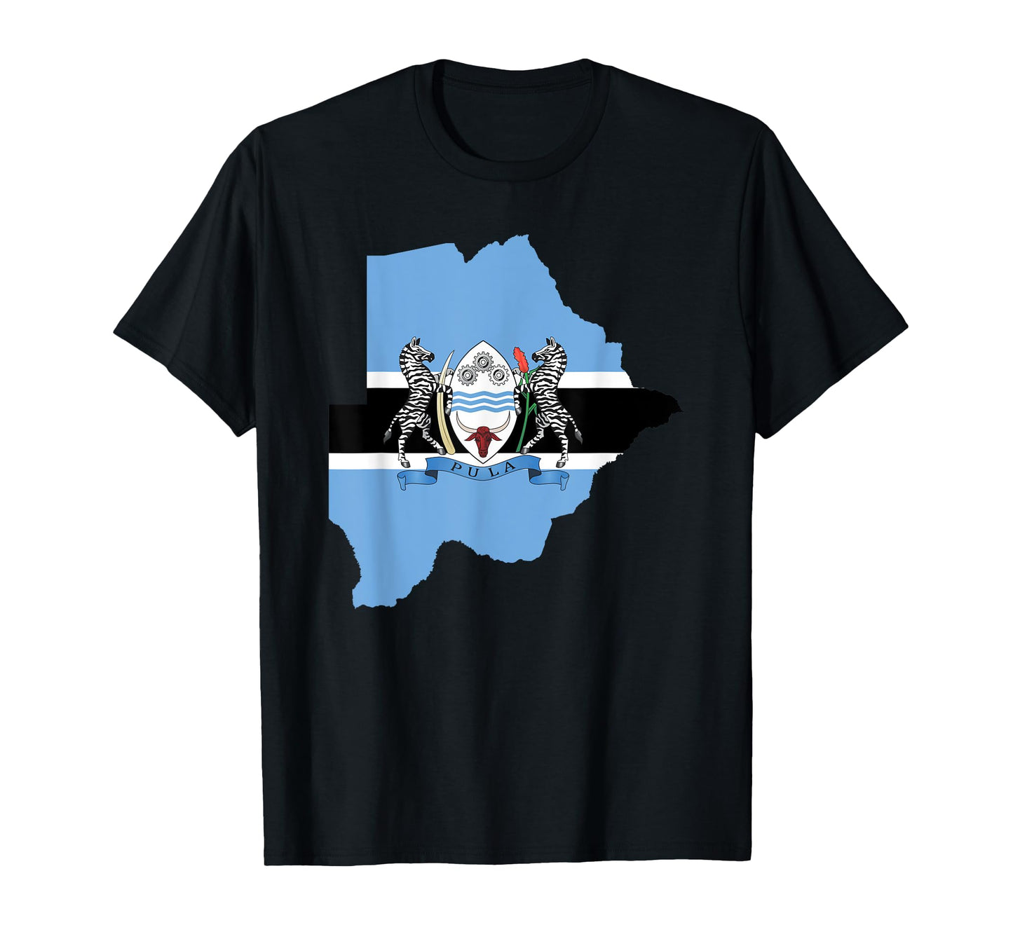 Botswana Flag T-Shirt