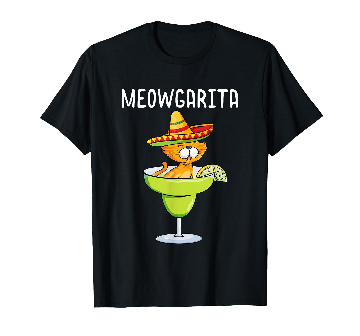 Meowgarita - Cinco de Mayo Margarita Cat Lover T-Shirt T-Shirt