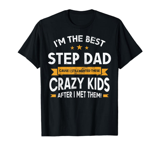 Stepdad Stepdaddy Stepfather T-Shirt