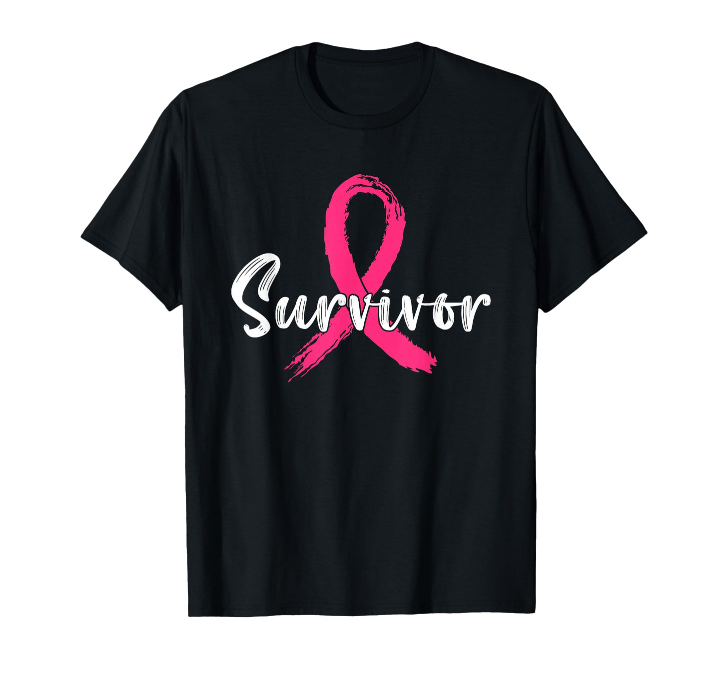 Breast Cancer Survivor Pink Ribbon Breast Cancer Awareness T-Shirt