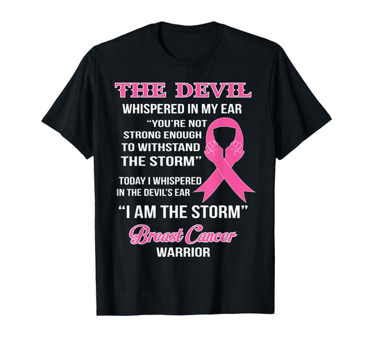 Breast Cancer Warrior Cancer Survivor Clothing Gift T-Shirt