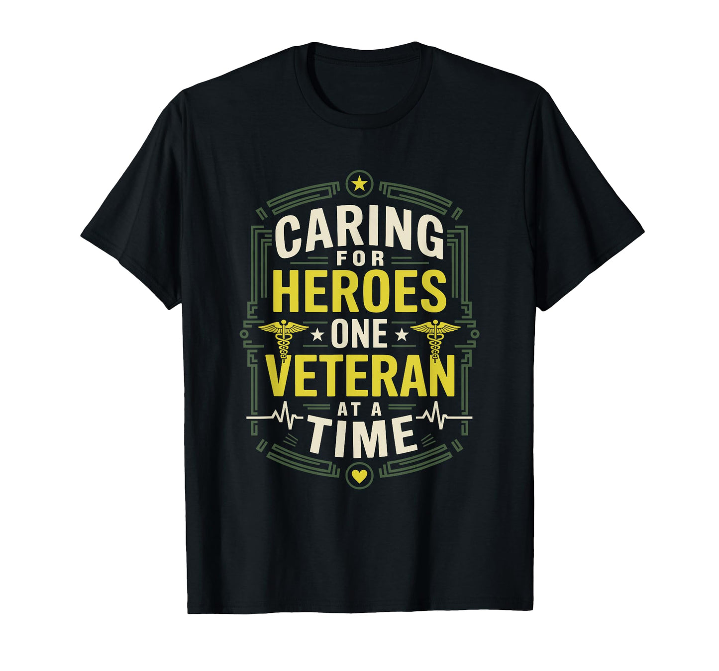 Veterans VA Nurse Quote for Military Corp Nursing T-Shirt