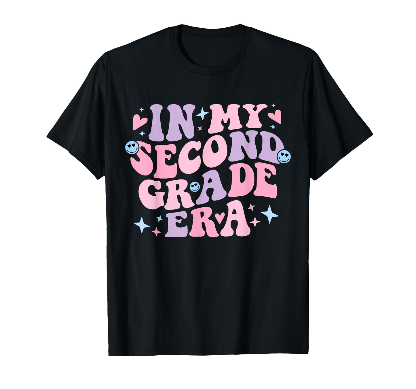 In My Second Grade Era Groovy Back to School Teaching Women T-Shirt