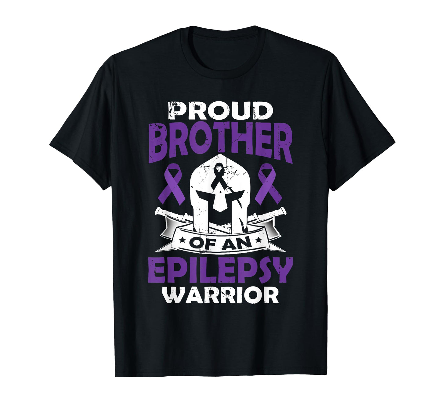 Proud Brother Of Epilepsy Warrior Seizure Disorder Awareness T-Shirt