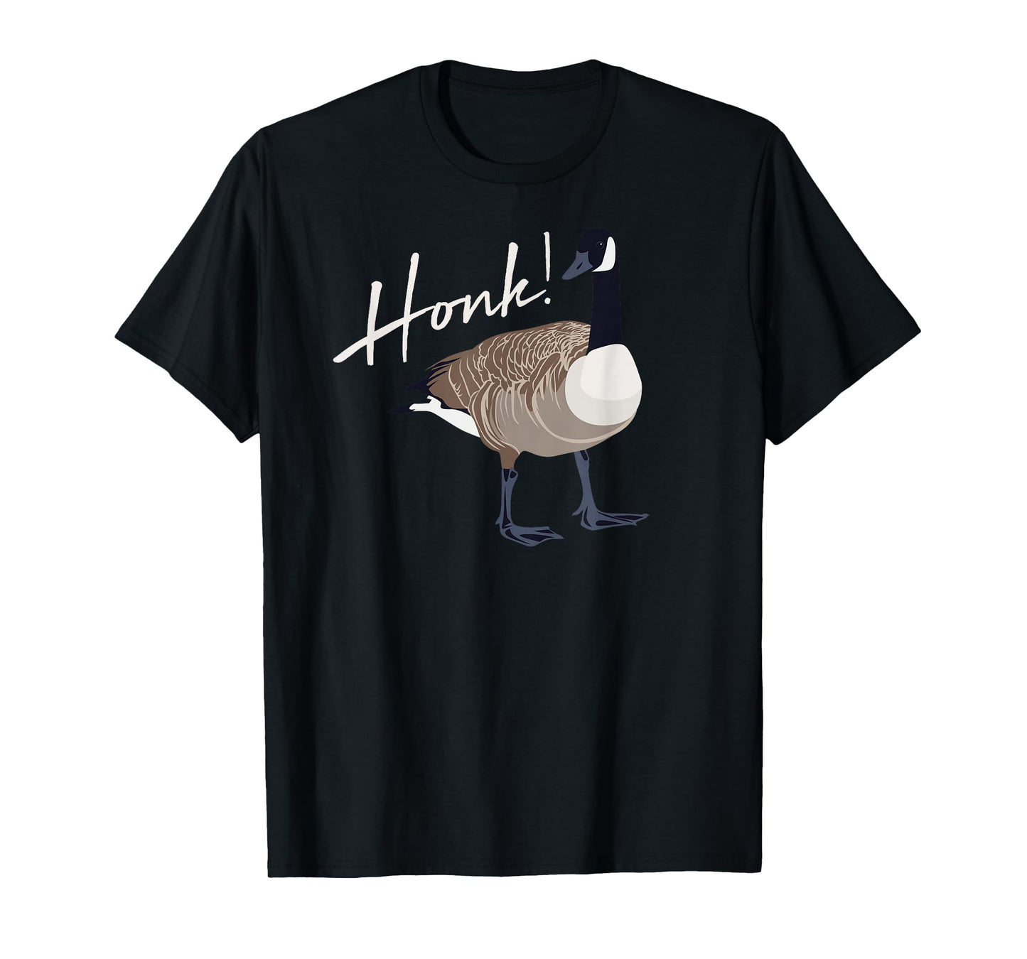 Canadian Goose Shirt Honk Funny Cute Bird Hunter Gift T-Shirt