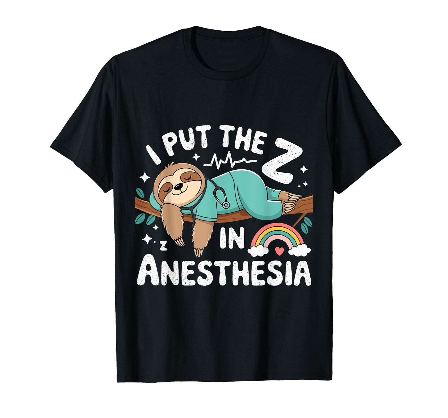 Funny I Put the Zz in Anesthesia Nurse Anesthesiologist T-Shirt