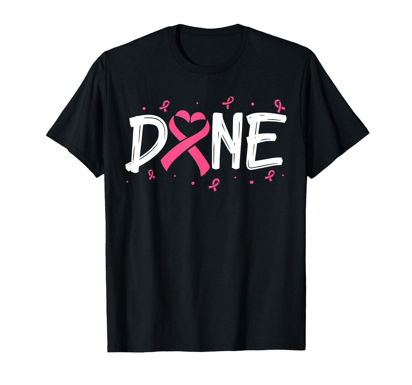 Done Last Day Of Radiation Chemo Breast Cancer Awareness T-Shirt