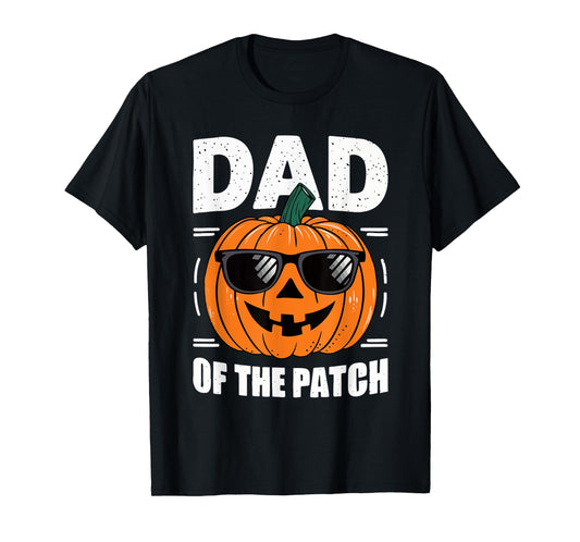 Dad Of The Patch Shirt Halloween Daddy Pumpkin T-Shirt