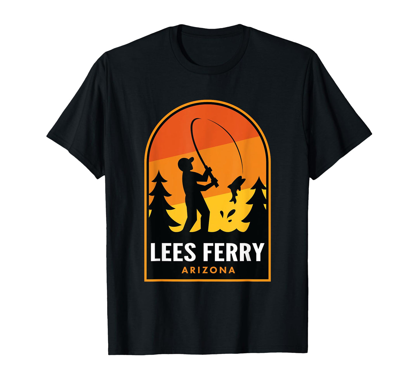 Lees Ferry Arizona Fishing T-Shirt