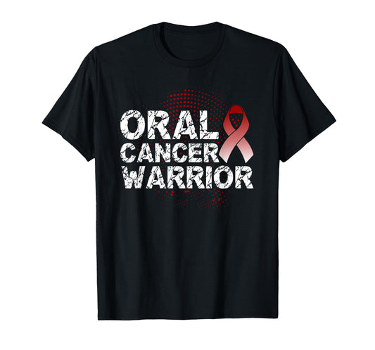 Oral Cancer Warrior, Oral Cancer Awareness T-Shirt T-Shirt
