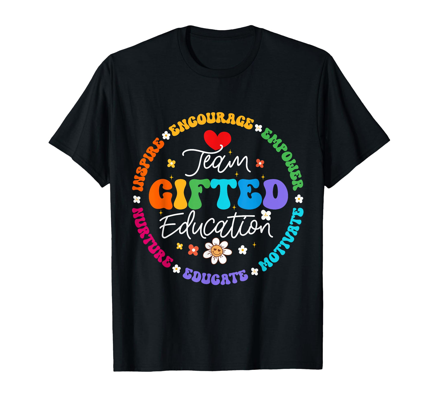 Team Gifted Education Teacher Appreciation Back to School T-Shirt