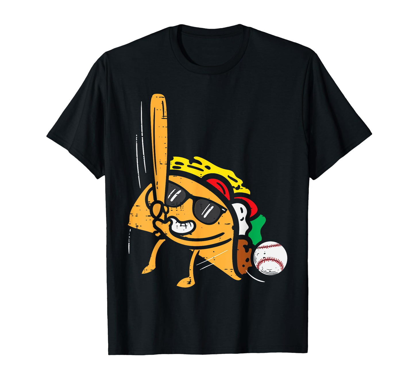 Taco Baseball Cinco De Mayo Mexican Fiesta Boys Men Kids T-Shirt