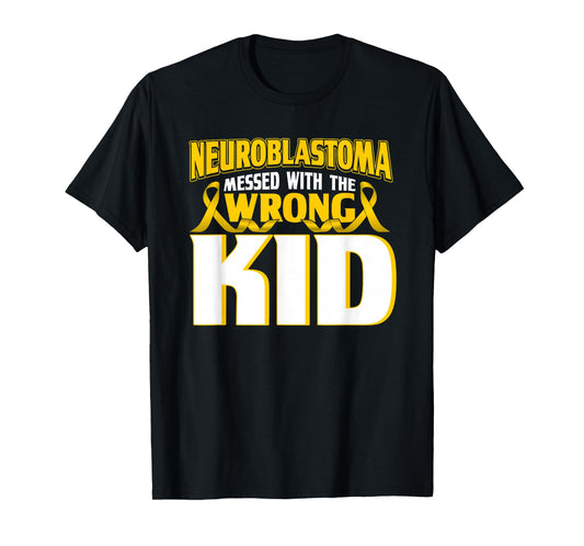 Neuroblastoma with the wrong child Yellow Band T-Shirt