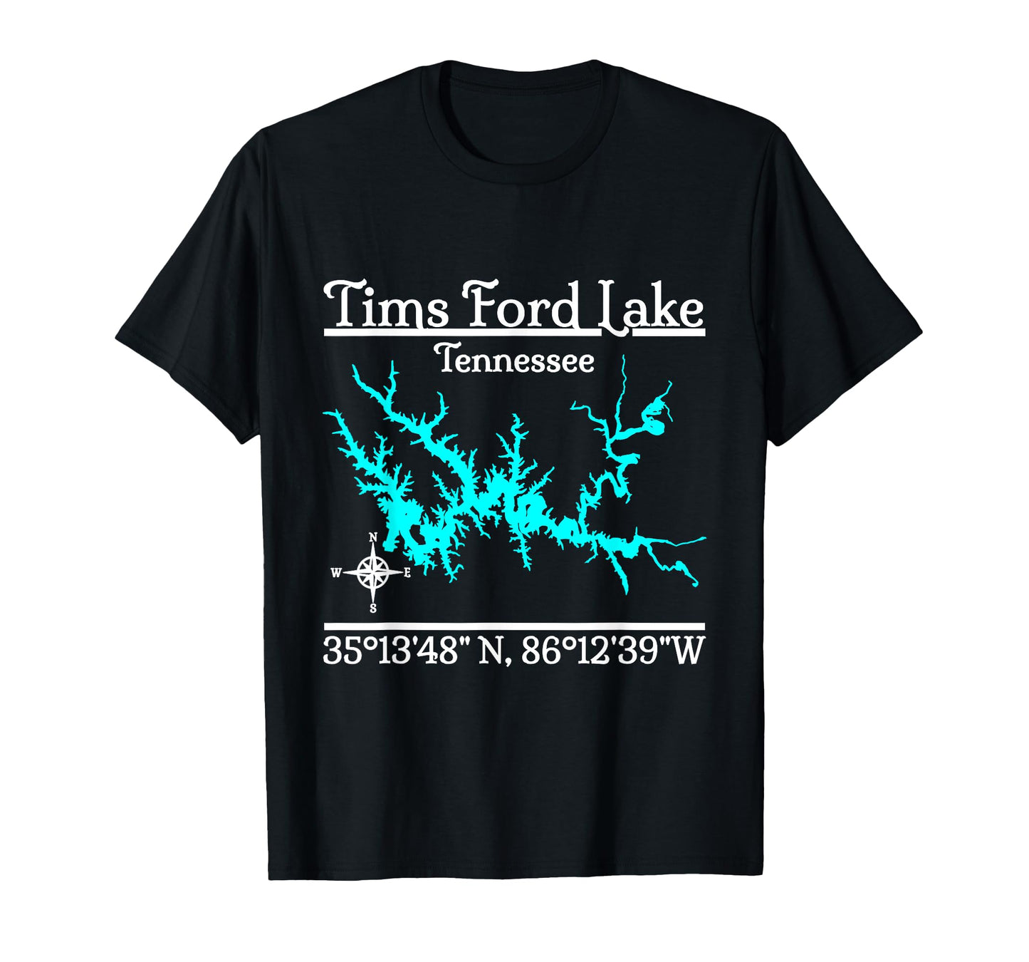 Tims Ford Lake, Tennessee T-Shirt