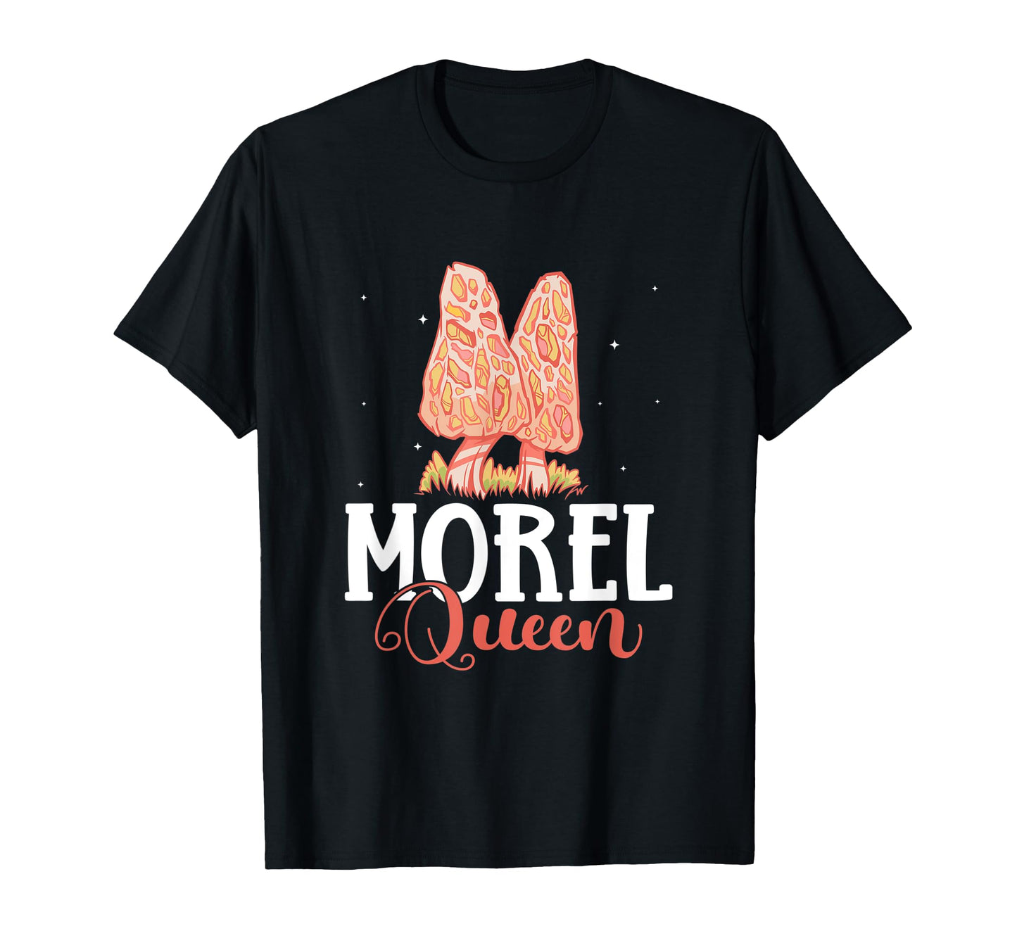 Morel Queen Mushroom Hunting T-Shirt