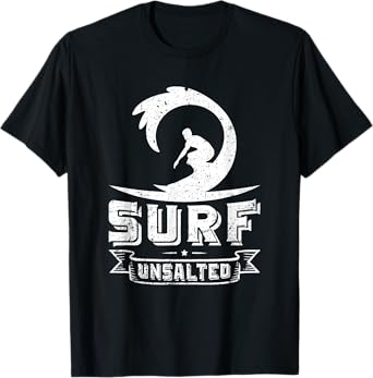 Great Lakes Surfing Surf Unsalted Surfing T Shirt Vintage T-Shirt