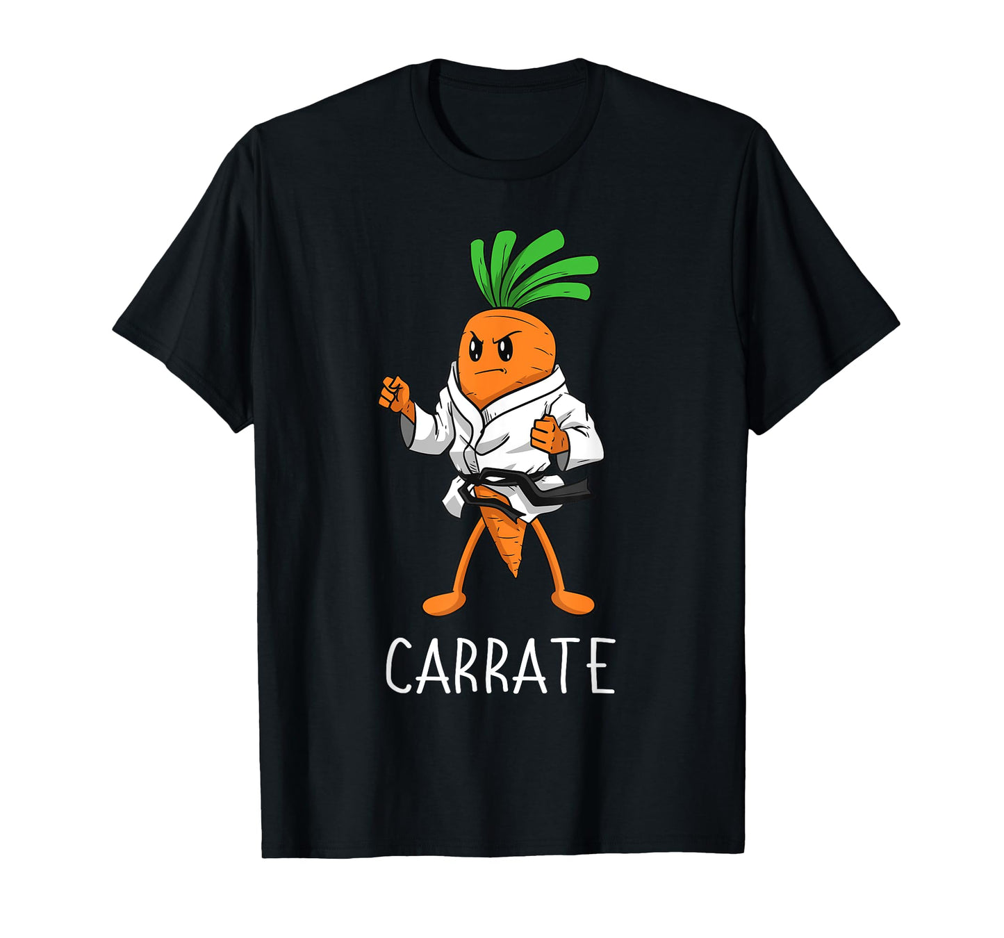Carrate Karate Carrot Student Teacher Trainee Trainor T-Shirt