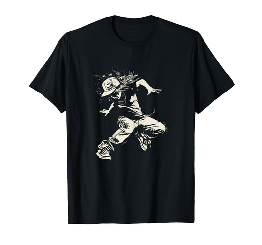 B-Girl Sketch B-Boy Hiphop Culture T-Shirt