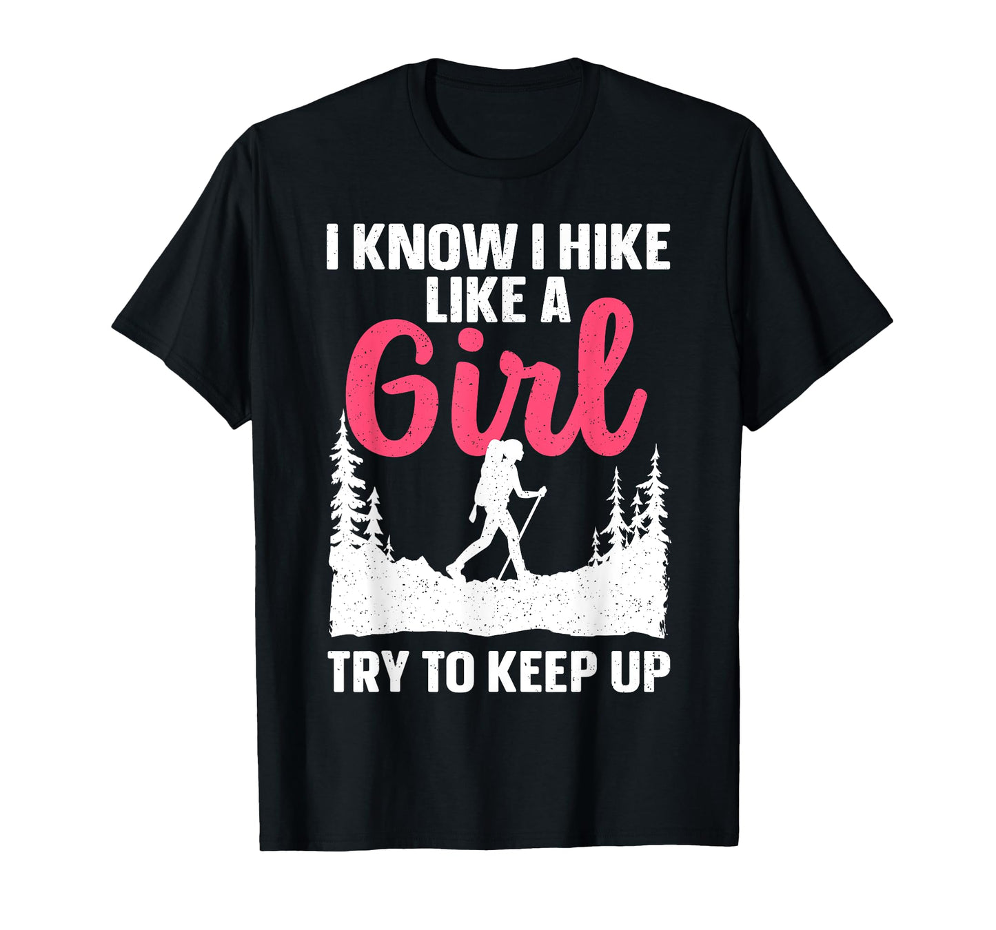 Hiking Art For Men Women Outdoor Nature Hiker Camping Hike T-Shirt