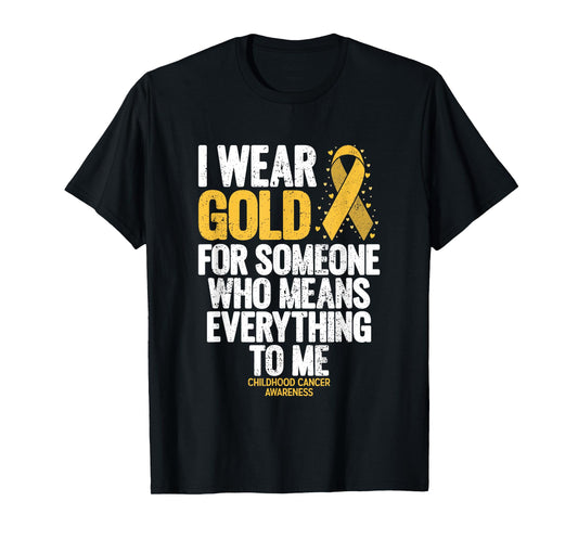 Childhood Cancer Shirt for Family Childhood Cancer Awareness T-Shirt