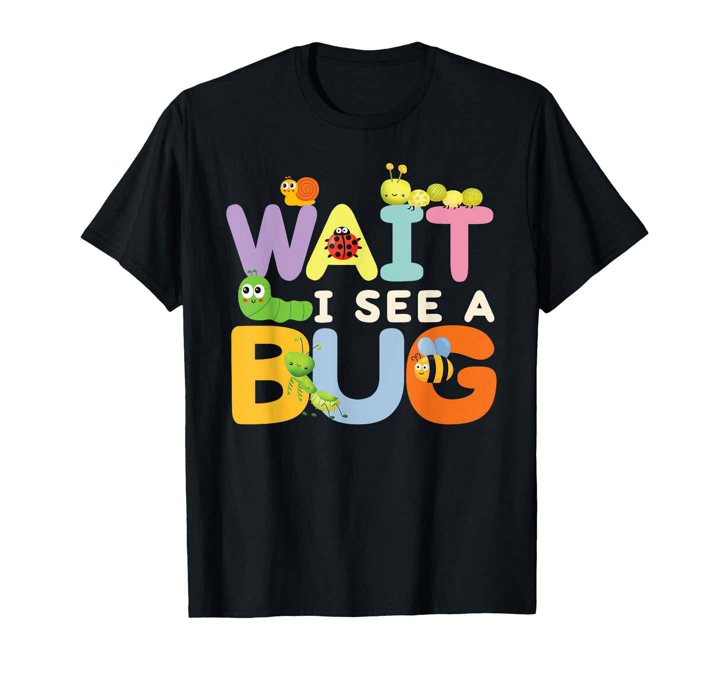 Funny Bug Insects Lovers Entomology Students Boys Girls Kids T-Shirt