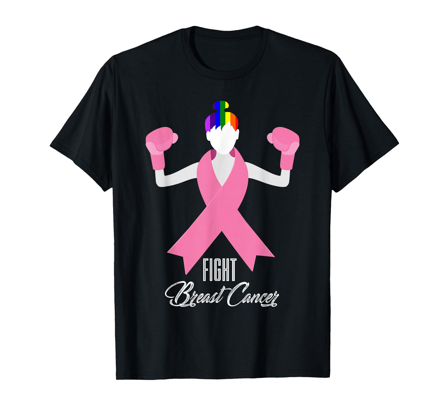 LBGT Fight Breast Cancer | Gay Cancer T-Shirt