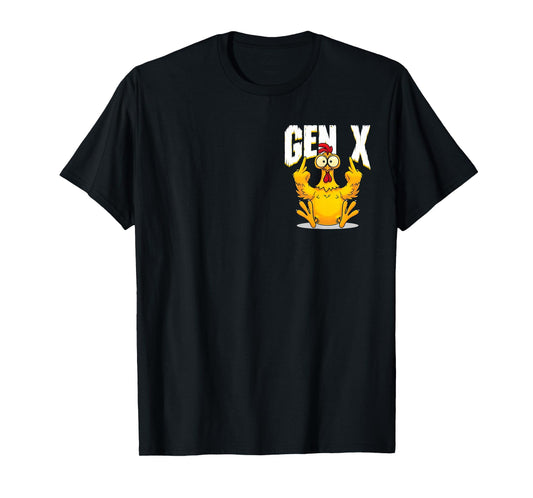 Dont Like Me F-Caw-F Funny Angry Chicken Men Women 2 Sided T-Shirt