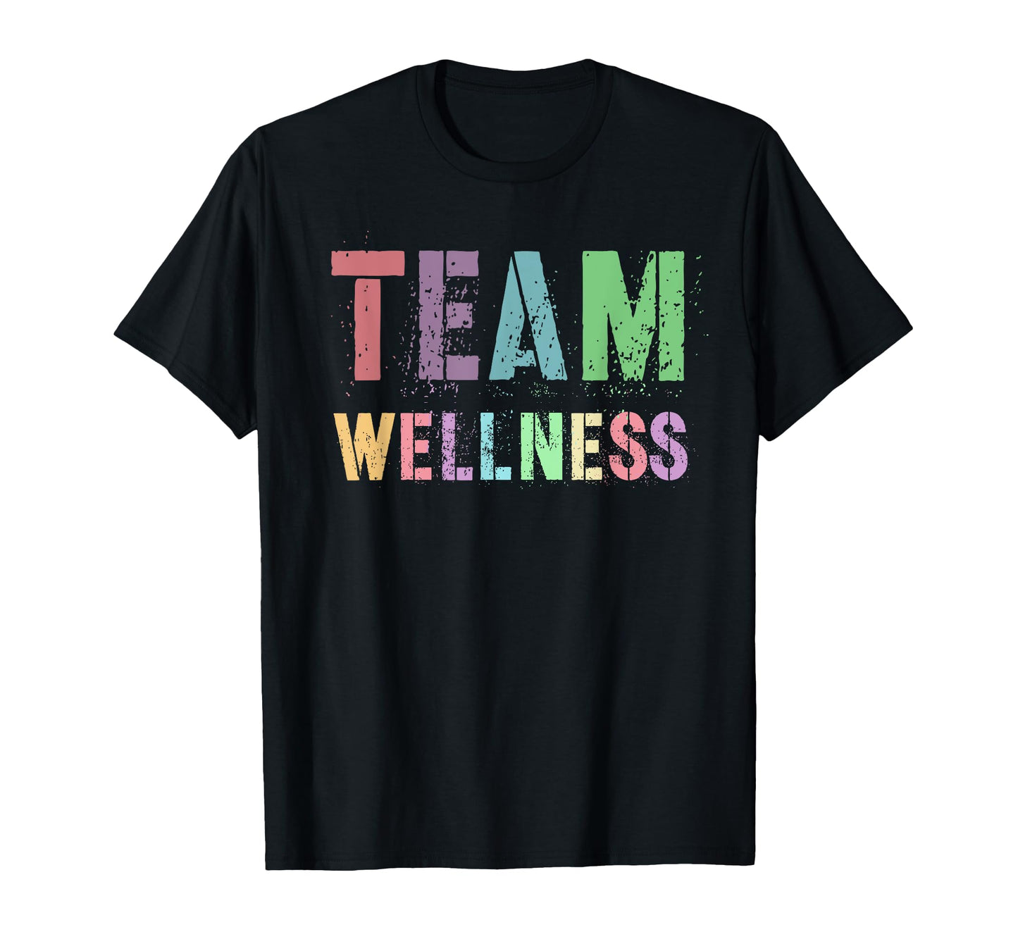 Vintage TEAM WELLNESS Health Trainer Life Nurse Team My Yoga T-Shirt
