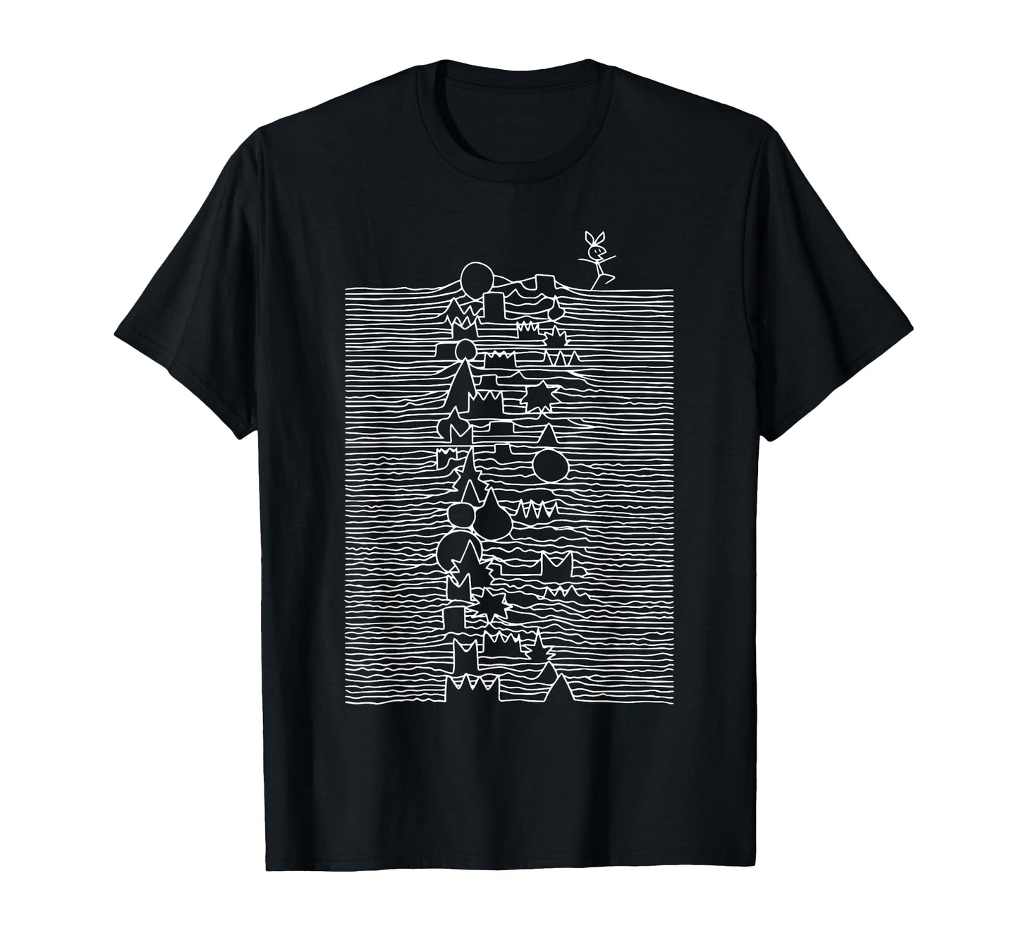 Funny Meme Gamer shirt with Vib-Ribbon shirt T-Shirt, Small, Black