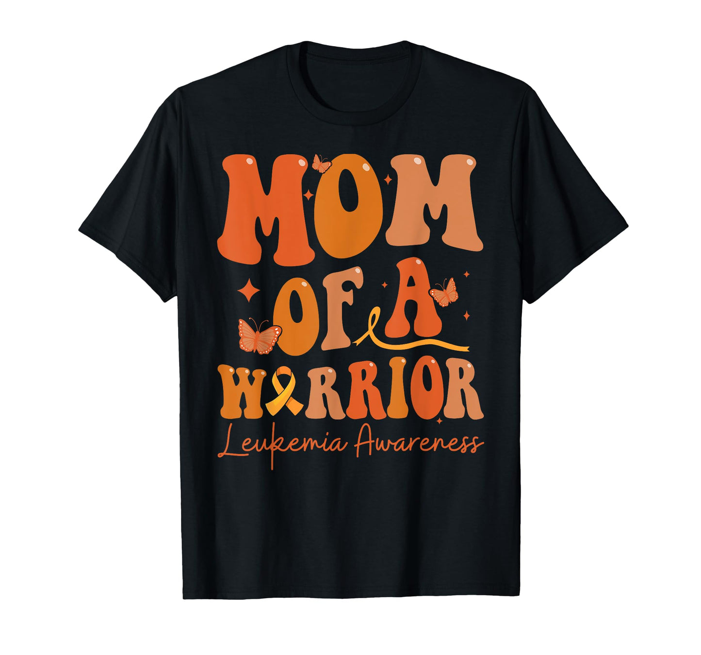 Mom Of A Warrior Leukemia Awareness Family Matching T-Shirt