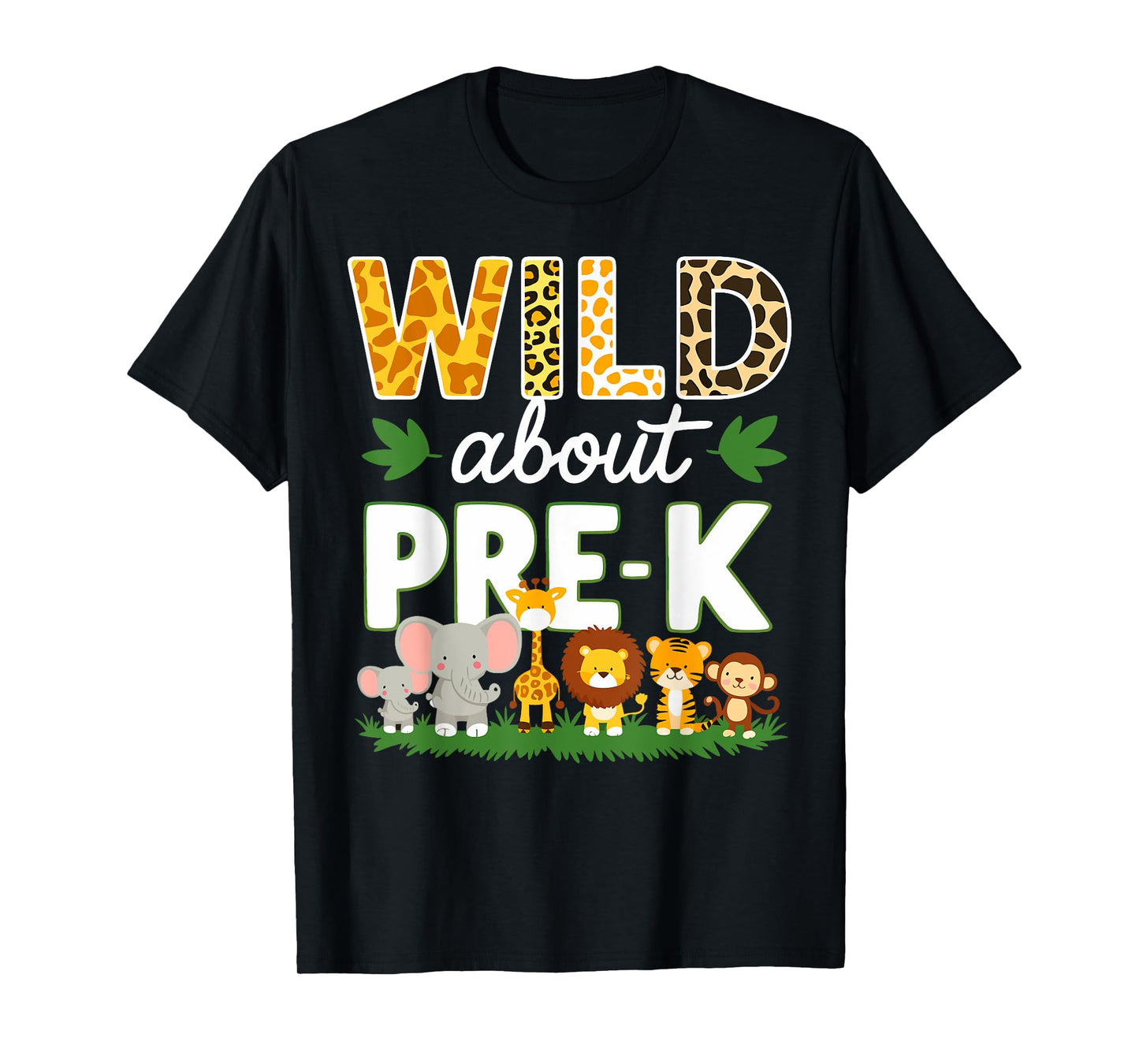 Pre-k Teacher, Kids Back To School Wild About Pre-k T-Shirt