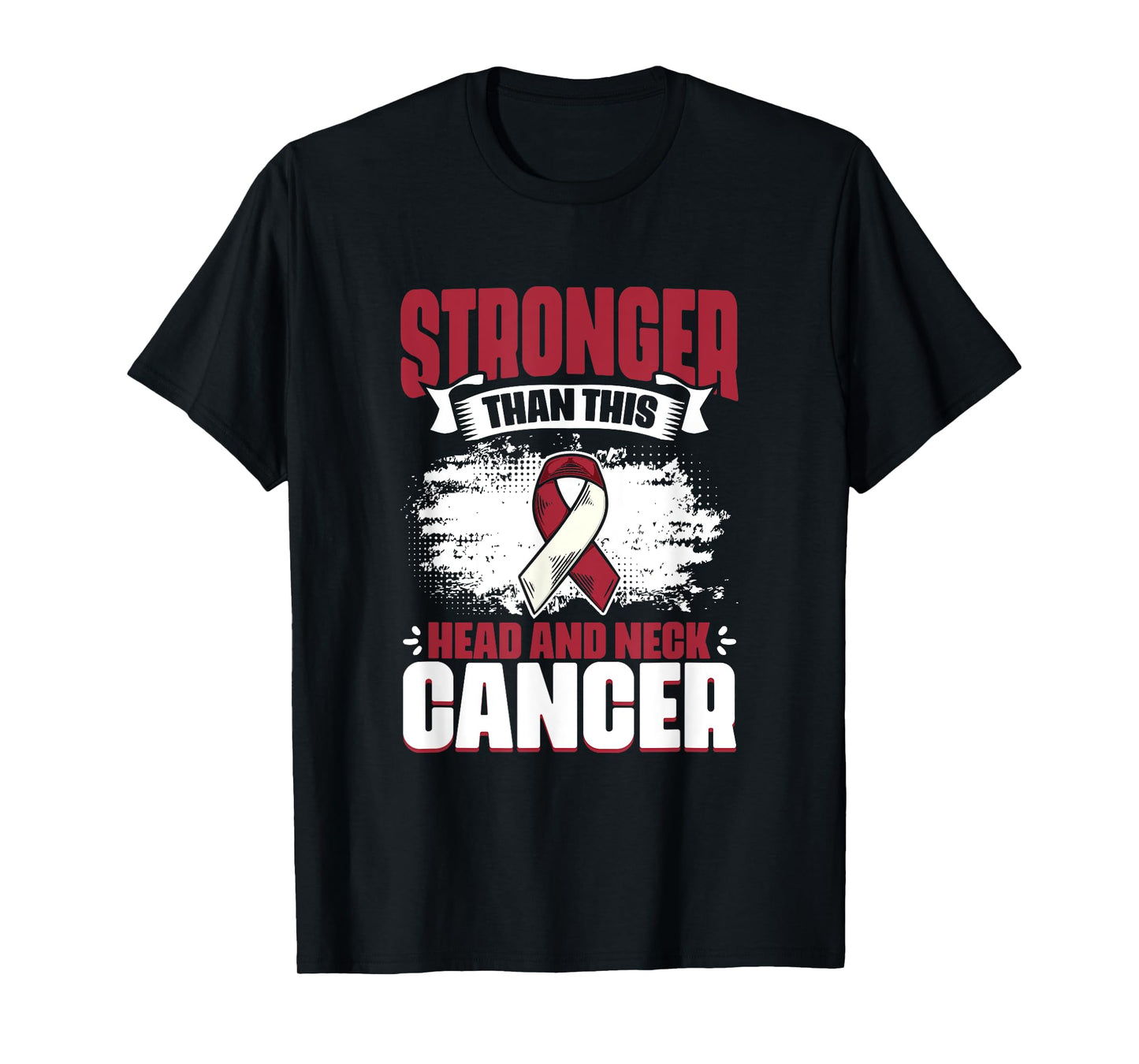 Throat Cancer Stronger Than Head And Neck Cancer Awareness T-Shirt