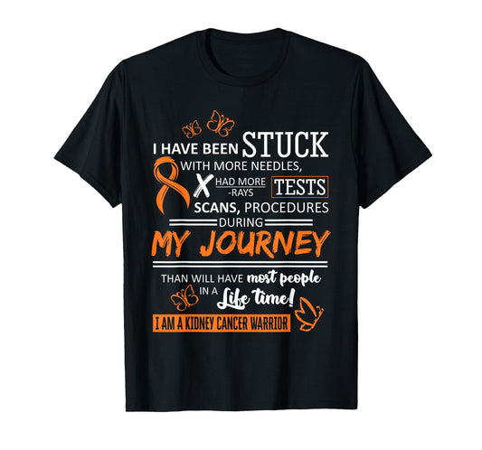 My Journey I Am A Kidney Cancer Warrior T-Shirt T-Shirt