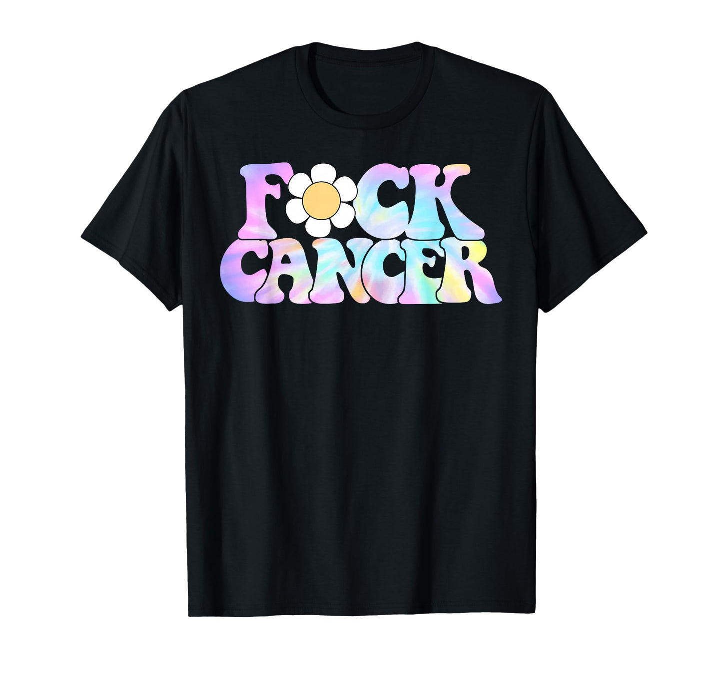 Fuck All Cancer Retro Cancer Awareness Men Women Funny T-Shirt