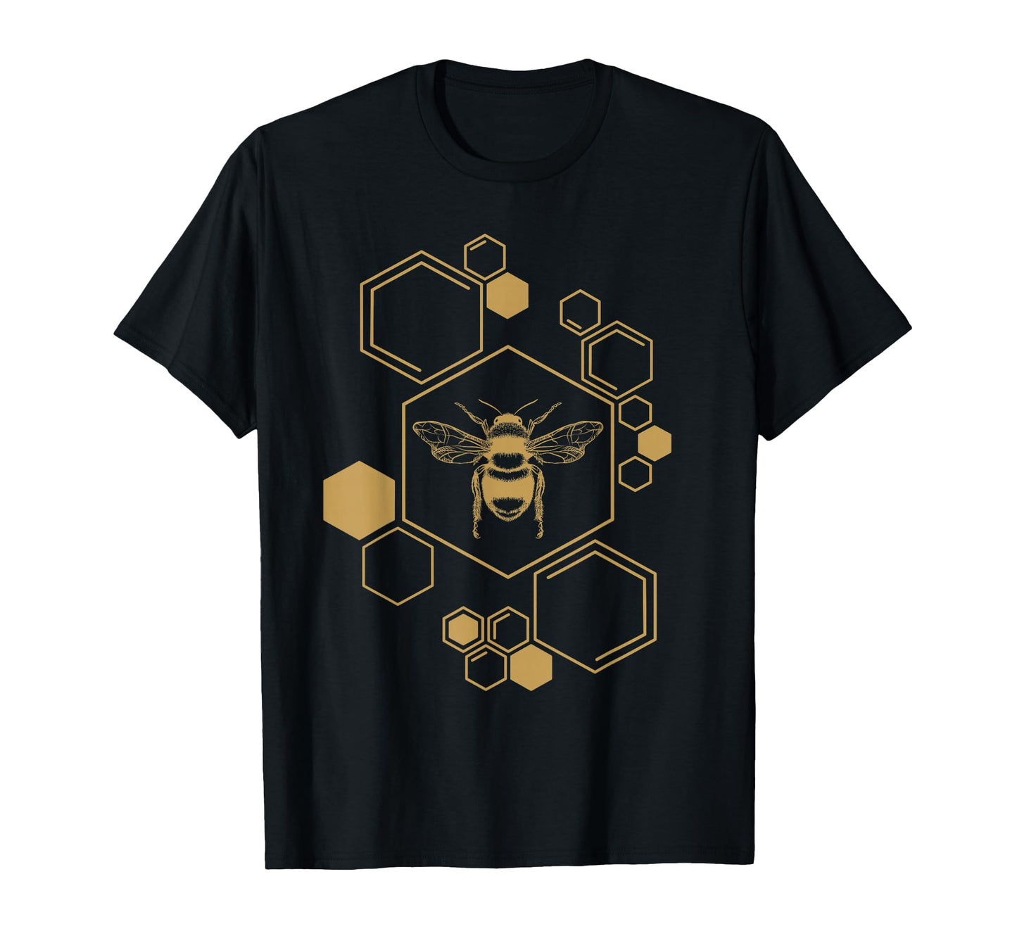 Bee Beekeeping Honeycomb Honey Beekeeper Men Women T-Shirt