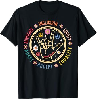 Special Education SPED Teacher IEP Advocate Inclusion Autism T-Shirt
