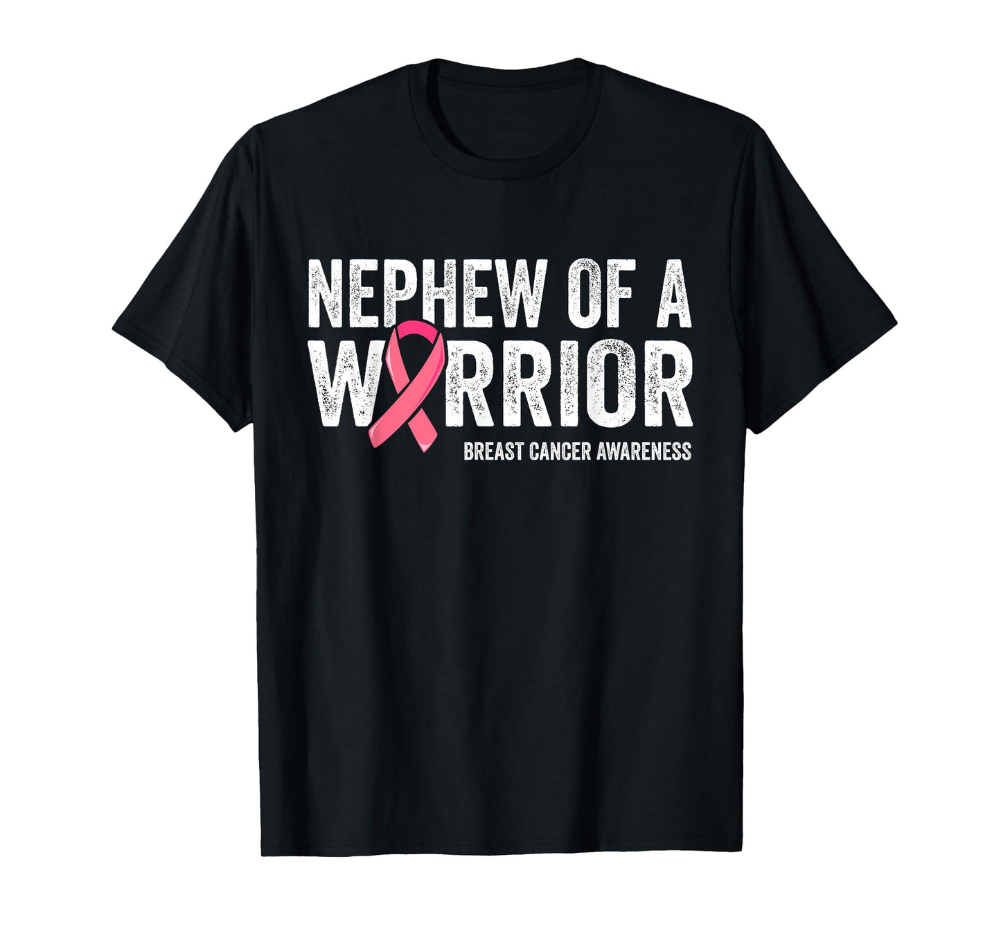 Nephew Of A Warrior Shirt, Nephew Breast Cancer Aunt T-Shirt