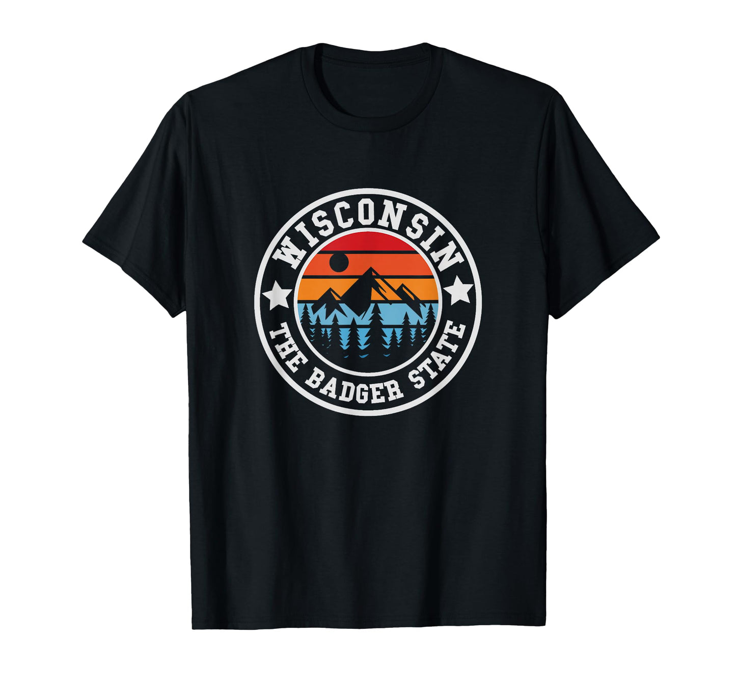 Wisconsin Outdoors - Throwback Design - Classic T-Shirt