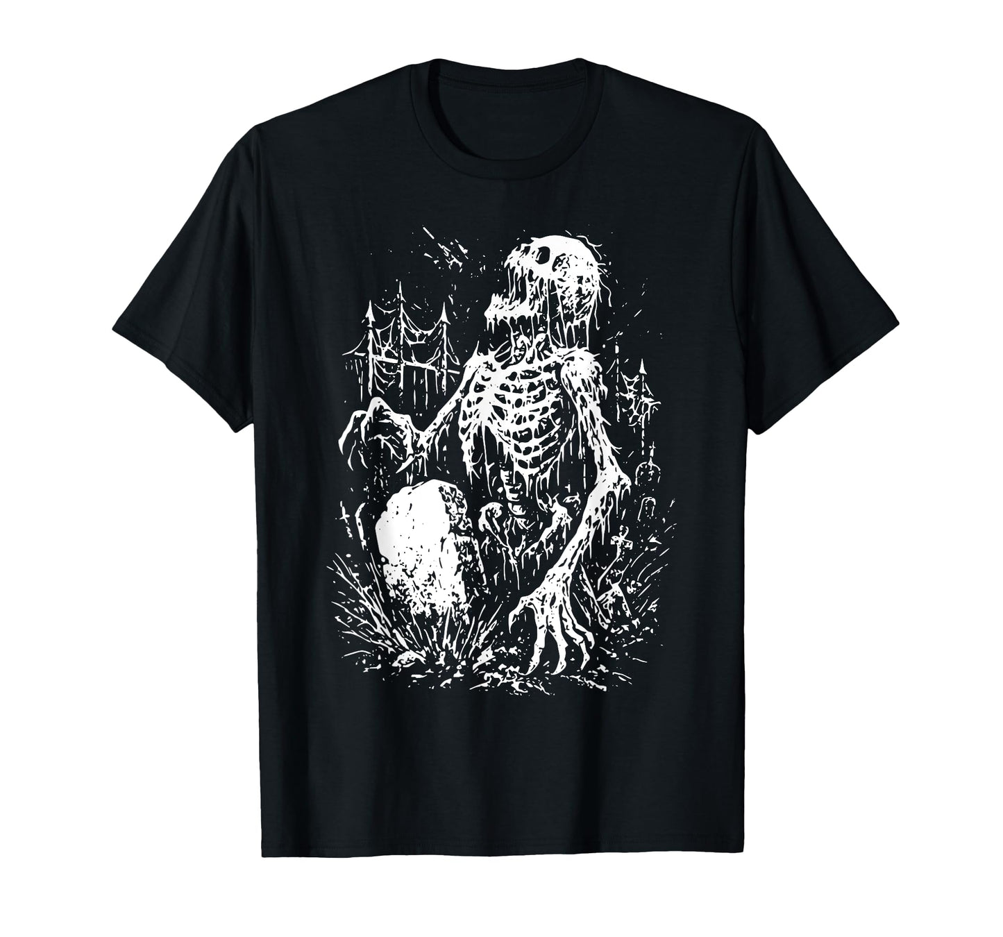 Skeleton Horror Halloween T-Shirt
